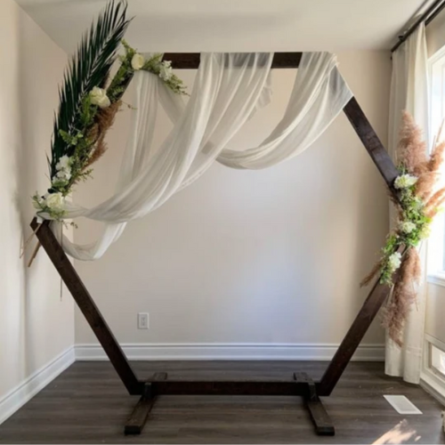 Cedar Hexagon Arch
